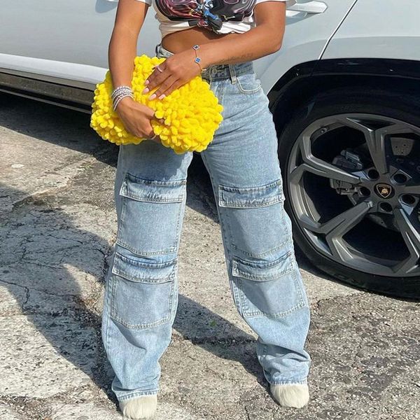 womens jeans straight leg cargo pants women high waist casual baggy slim streetwear elastic wide trousers fashion 230707, Blue
womens jeans straight leg cargo pants women high waist casual baggy slim streetwear elastic wide trousers fashion 230707, Blue