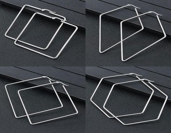 fashion stainless steel square earrings simple rhombic big hoop hollow gold plated antiallergic earring for women2484153, Golden;silver
fashion stainless steel square earrings simple rhombic big hoop hollow gold plated antiallergic earring for women2484153, Golden;silver