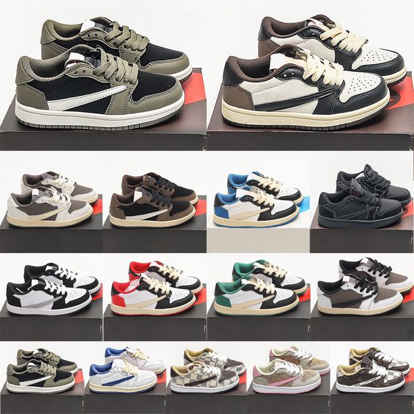 kids shoes 1s j1 og low jumpman olive reverse travis sp black phantom green children designer size 24-37
kids shoes 1s j1 og low jumpman olive reverse travis sp black phantom green children designer size 24-37
