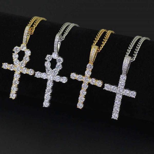 pendant necklaces hip hop cross diamonds pendant necklaces for men women gift luxury necklace jewelry gold plated copper zircons cuban link, Silver
pendant necklaces hip hop cross diamonds pendant necklaces for men women gift luxury necklace jewelry gold plated copper zircons cuban link, Silver