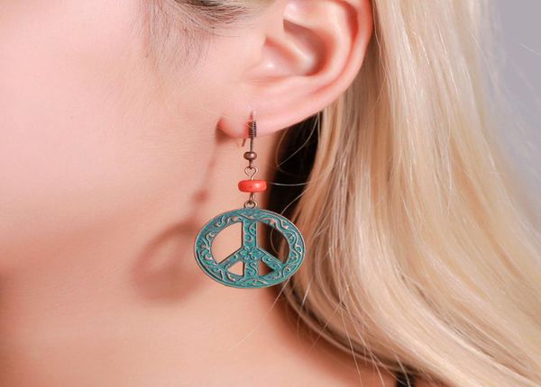 fashion jewelry ancient bronze pattern circular hollow out earring retro peace sign pendant dangle earrings s7363407140, Silver
fashion jewelry ancient bronze pattern circular hollow out earring retro peace sign pendant dangle earrings s7363407140, Silver