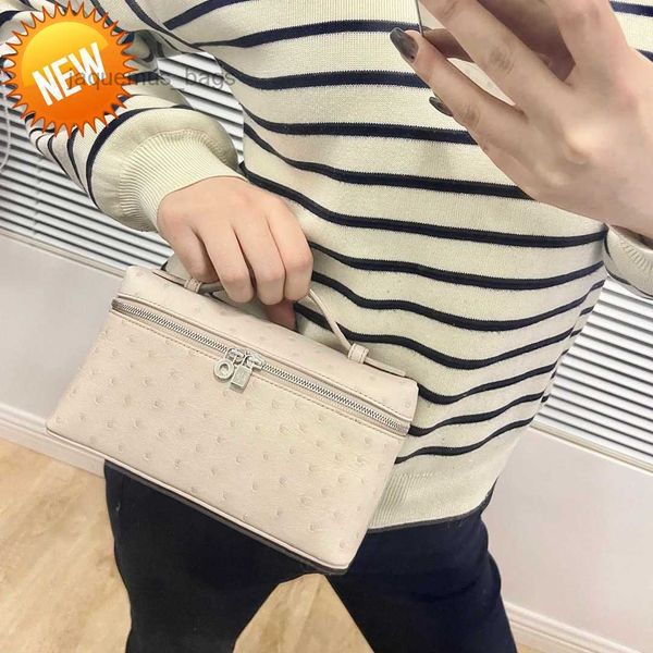 lp19 lunch box handbag women's fashion one shoulder crossbody makeup bag loro * piana bag ostrich pattern layer cowhide
lp19 lunch box handbag women's fashion one shoulder crossbody makeup bag loro * piana bag ostrich pattern layer cowhide