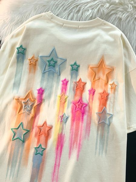 women's tshirt deeptown harajuku graphic y2k tshirt american vintage grunge star print streetwear cotton tees summer couple clothes 23, White
women's tshirt deeptown harajuku graphic y2k tshirt american vintage grunge star print streetwear cotton tees summer couple clothes 23, White