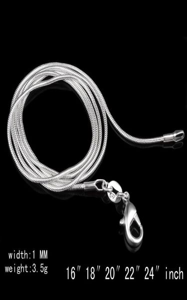 whole 200pcs 925 sterling silver smooth snake chain necklace lobster clasps chain jewelry size 1mm 16inch 24inch4438475
whole 200pcs 925 sterling silver smooth snake chain necklace lobster clasps chain jewelry size 1mm 16inch 24inch4438475