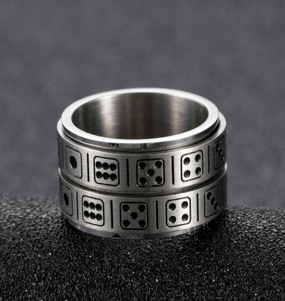 creative 316l titanium steel double ring dice rotatable ring party fun game ring whole stainless steel jewelry customization4311314, Golden;silver
creative 316l titanium steel double ring dice rotatable ring party fun game ring whole stainless steel jewelry customization4311314, Golden;silver