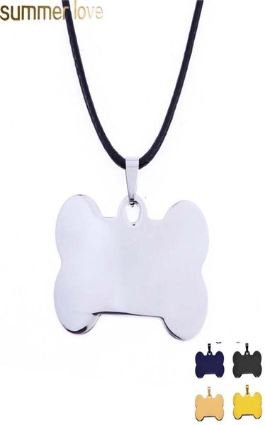 fashion custom engrave name glossy bone dog tag necklaces for women black gold silver stainless steel pet cat dog tag necklace jew3111390
fashion custom engrave name glossy bone dog tag necklaces for women black gold silver stainless steel pet cat dog tag necklace jew3111390