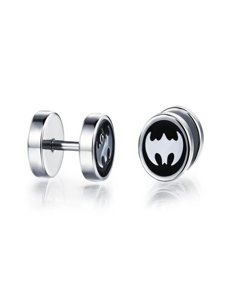 mens guys stainless steel earrings batman symbol pattern screw tunnel back 1pair1383964, Golden;silver
mens guys stainless steel earrings batman symbol pattern screw tunnel back 1pair1383964, Golden;silver