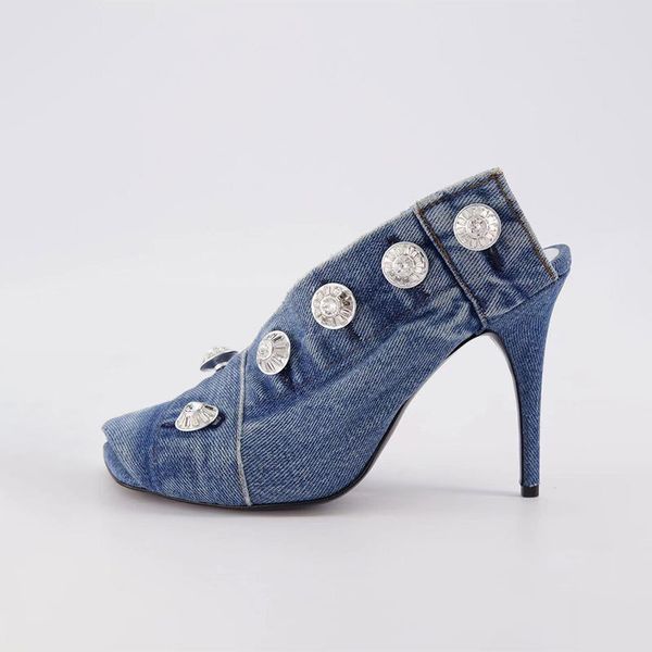 2023 women ladies genuine leather sandals high heels summer square peep toed button slipper wedding denim jeans dress gladiator casual the c, Black
2023 women ladies genuine leather sandals high heels summer square peep toed button slipper wedding denim jeans dress gladiator casual the c, Black