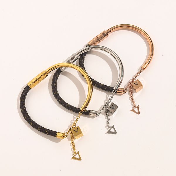 fashion bracelets women bangle designer jewelry faux leather 18k gold plated stainless steel bracelet womens wedding gifts 4colors, Black
fashion bracelets women bangle designer jewelry faux leather 18k gold plated stainless steel bracelet womens wedding gifts 4colors, Black