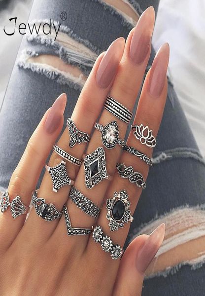 15 pcsset fashion flower stone midi ring crown star moon vintage crystal opal knuckle rings for women anillos mujer jewellery8172961, Silver
15 pcsset fashion flower stone midi ring crown star moon vintage crystal opal knuckle rings for women anillos mujer jewellery8172961, Silver
