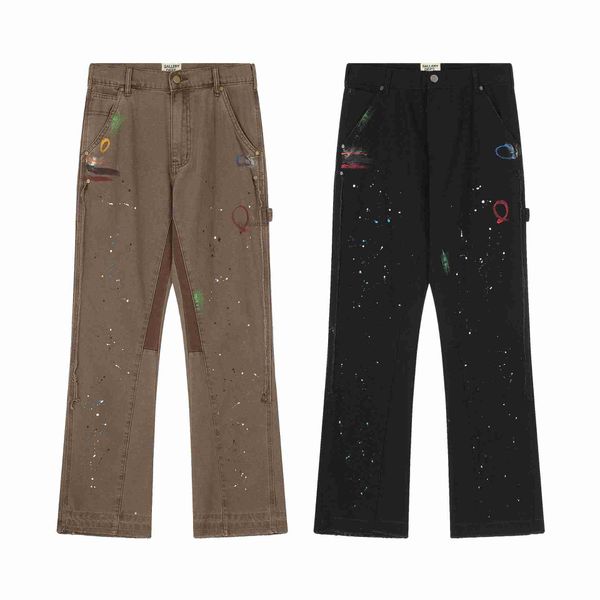 designer mens jeans sports pants slim denim straight sweatpants speckled letter print women high street couple galleryes dept loose flare ca, Blue
designer mens jeans sports pants slim denim straight sweatpants speckled letter print women high street couple galleryes dept loose flare ca, Blue