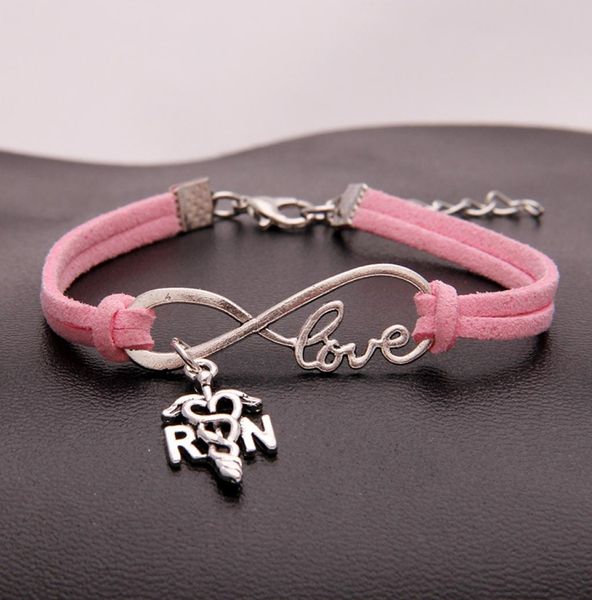 2020 new friends bracelets women men nurse sign love infinity bracelets bangles handmade pink leather suede rope charm jewe4534184, Golden;silver
2020 new friends bracelets women men nurse sign love infinity bracelets bangles handmade pink leather suede rope charm jewe4534184, Golden;silver