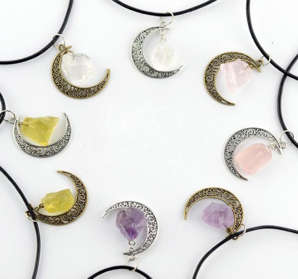 handmade natural amethyst rose quartz crystal pendant necklace antique silver bronze galaxy moon pendants healing stone christmas 1223402
handmade natural amethyst rose quartz crystal pendant necklace antique silver bronze galaxy moon pendants healing stone christmas 1223402