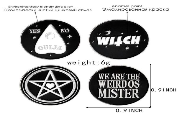 witch enamel pins star moon ouija yes or no weirdos mister custom dark brooche denim shirt buckle badges gift friend4057952, Gray
witch enamel pins star moon ouija yes or no weirdos mister custom dark brooche denim shirt buckle badges gift friend4057952, Gray