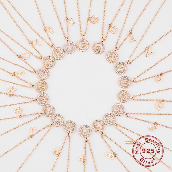26 letters pendant necklaces iced out aaa cubic zirconia rose gold plated 925 sterling silver necklaces jewelry for women gift
26 letters pendant necklaces iced out aaa cubic zirconia rose gold plated 925 sterling silver necklaces jewelry for women gift