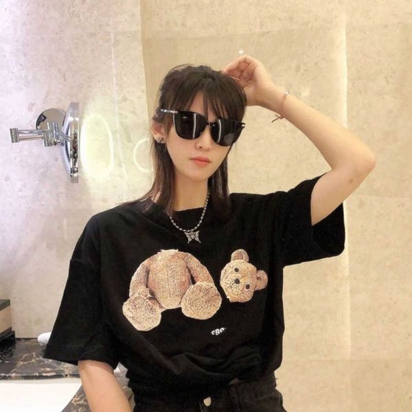 summer man tees mens t shirt broken head bear tee designer t shirt men women cotton shirt loose oversized t-shirt short-sleeved top, White;black
summer man tees mens t shirt broken head bear tee designer t shirt men women cotton shirt loose oversized t-shirt short-sleeved top, White;black