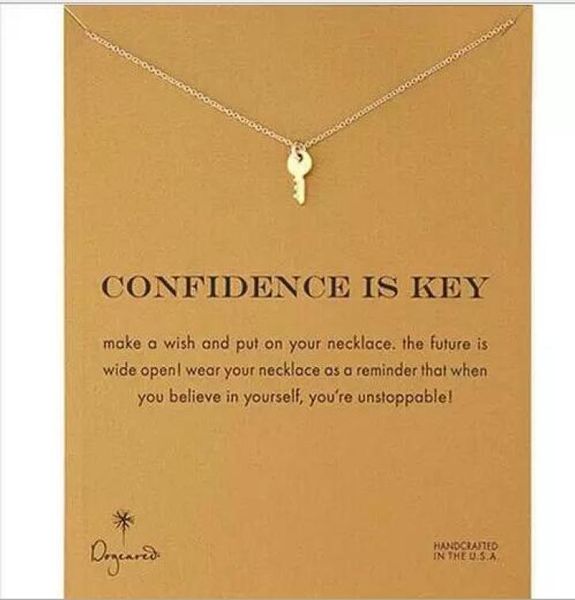 dogeared necklace with keyconfidence is key silver and gold color no fade and 408371
dogeared necklace with keyconfidence is key silver and gold color no fade and 408371