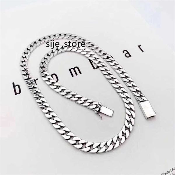 necklace net red necklace thai silver old cuban chain men's and women's necklace buckle accessories, Black
necklace net red necklace thai silver old cuban chain men's and women's necklace buckle accessories, Black