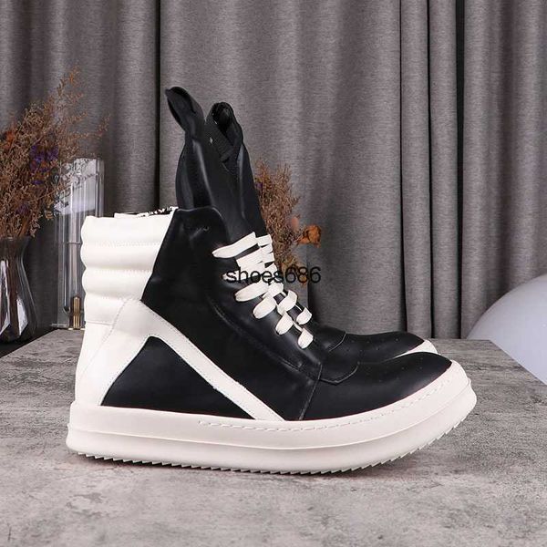 high street rick classic shoes men sneakers men's casual shoes women's sports shoe lace-up owens genuine leather designer male sne, Black
high street rick classic shoes men sneakers men's casual shoes women's sports shoe lace-up owens genuine leather designer male sne, Black
