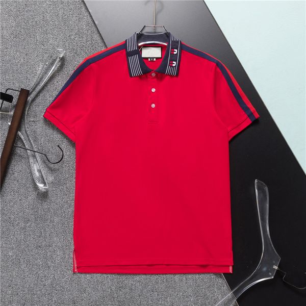 men's short-sleeved polo shirt summer fashion t casual polo shirt printed lapel couple m-xxxl, White;black
men's short-sleeved polo shirt summer fashion t casual polo shirt printed lapel couple m-xxxl, White;black
