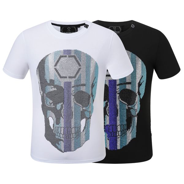 22ss men t shirt designer pp skull diamond t shirt short sleeve dollar brown bear brand o-neck skulls pp2112, White;black
22ss men t shirt designer pp skull diamond t shirt short sleeve dollar brown bear brand o-neck skulls pp2112, White;black