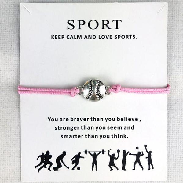 10pcslot baseball softball charm wax cords bracelets sports women men boys girls fashion jewelry friendship jewelry gift9510243, Golden;silver
10pcslot baseball softball charm wax cords bracelets sports women men boys girls fashion jewelry friendship jewelry gift9510243, Golden;silver