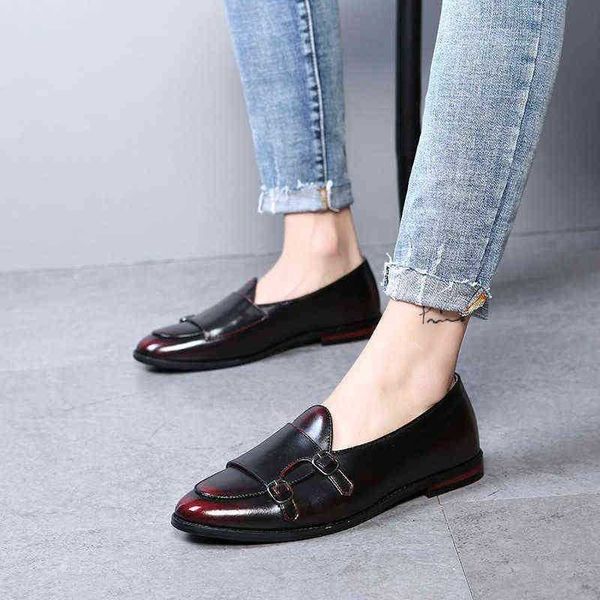 hbp dres shoe fashion monk strap shoe men british style loafer casual flat for party club 2022 new zapato hombre 220723, Black
hbp dres shoe fashion monk strap shoe men british style loafer casual flat for party club 2022 new zapato hombre 220723, Black