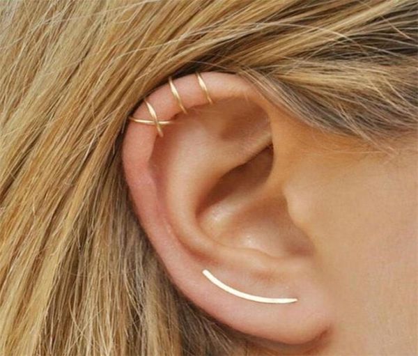 stylish earrings for women bijoux no piercing double ear cuff new style jewelry accessories oorbellen earrings fantastic trinket t7104969, Silver
stylish earrings for women bijoux no piercing double ear cuff new style jewelry accessories oorbellen earrings fantastic trinket t7104969, Silver