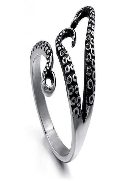 creative rinhoo cool rings dragon ring titanium steel gothic deep sea squid ocs ring fashion jewelry opened adjustable size to9551615, Golden;silver
creative rinhoo cool rings dragon ring titanium steel gothic deep sea squid ocs ring fashion jewelry opened adjustable size to9551615, Golden;silver