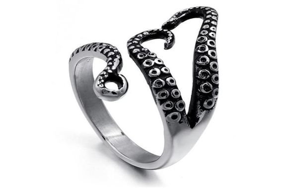 creative rinhoo cool rings dragon ring titanium steel gothic deep sea squid ocs ring fashion jewelry opened adjustable size to4194590, Golden;silver
creative rinhoo cool rings dragon ring titanium steel gothic deep sea squid ocs ring fashion jewelry opened adjustable size to4194590, Golden;silver