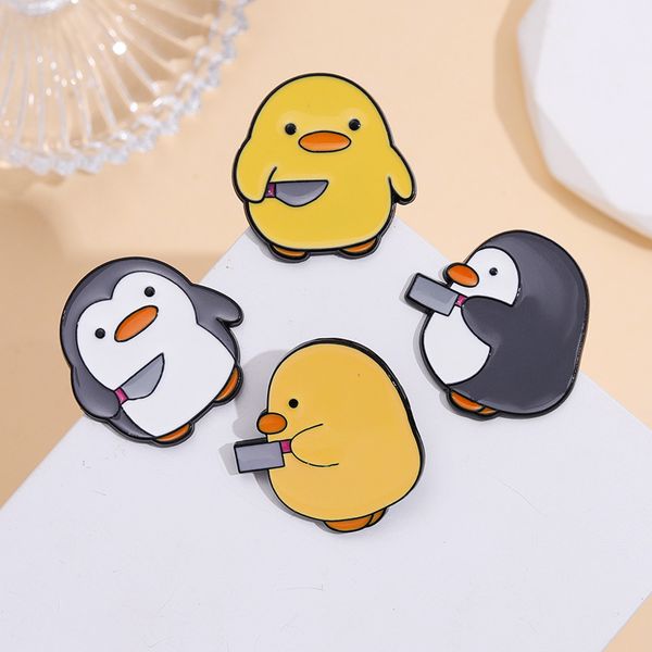 penguin little yellow duck enamel pin brooch with cute emblem cartoon pins ins fashion personalized bag shirt bag hanging decoration sd060 e, Blue
penguin little yellow duck enamel pin brooch with cute emblem cartoon pins ins fashion personalized bag shirt bag hanging decoration sd060 e, Blue