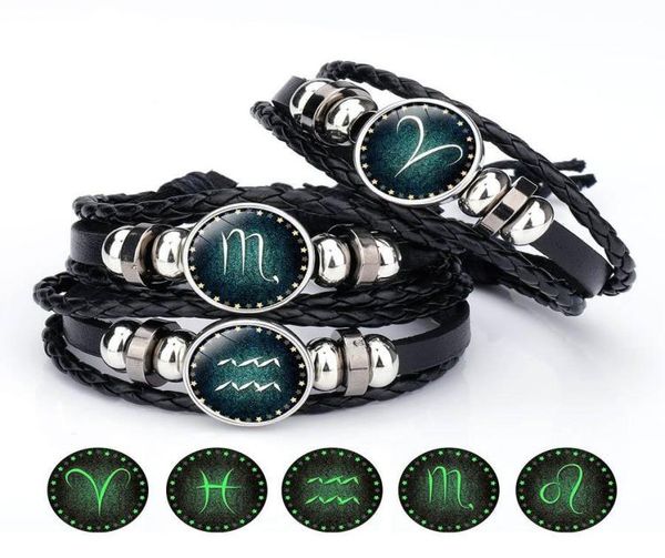 luminous 12 zodiac sign bracelet for women men glow in the dark constellations charm leather rope chains bangle diy fashion jewelr3710499, Golden;silver
luminous 12 zodiac sign bracelet for women men glow in the dark constellations charm leather rope chains bangle diy fashion jewelr3710499, Golden;silver