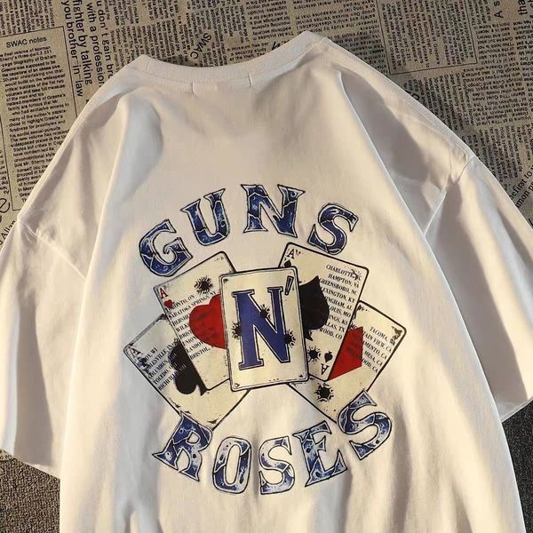womens tshirt american harajuku card printed graphic t shirt fashion street hip hop men and women loose laziness oversized short sleeve 2307, White
womens tshirt american harajuku card printed graphic t shirt fashion street hip hop men and women loose laziness oversized short sleeve 2307, White