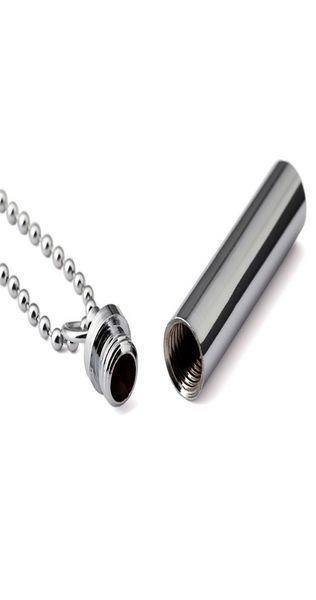 whole cost 316l stainless steel cylinder tube memorial cremation ashes urn pendant pill holder necklace keepsake jewelry5528387, Silver
whole cost 316l stainless steel cylinder tube memorial cremation ashes urn pendant pill holder necklace keepsake jewelry5528387, Silver