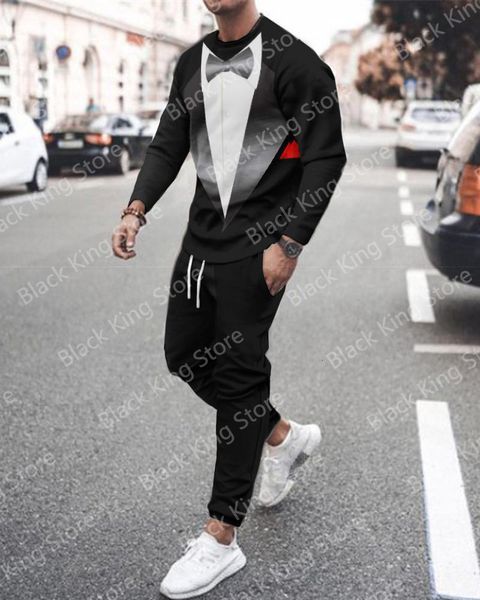 men's tracksuits autumn sportwear suit long sleeve t shirt long pants men 2 piece sets men tracksuit 3d printed casual trend oversized, Gray
men's tracksuits autumn sportwear suit long sleeve t shirt long pants men 2 piece sets men tracksuit 3d printed casual trend oversized, Gray