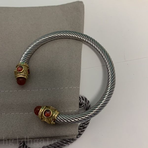 metal luxury bangle plated gold bracelets dy jewelry woman twisted cable punk colorful stone cuff trendy popular womens designer bracelet fo, Black
metal luxury bangle plated gold bracelets dy jewelry woman twisted cable punk colorful stone cuff trendy popular womens designer bracelet fo, Black