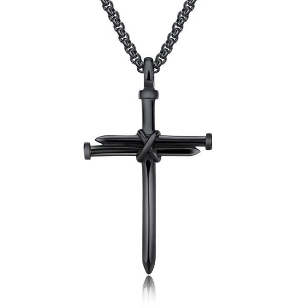 fashion stainless steel mens christian religious nail jewelry whole gold plated jesus cross pendant necklace for men5616788, Silver
fashion stainless steel mens christian religious nail jewelry whole gold plated jesus cross pendant necklace for men5616788, Silver