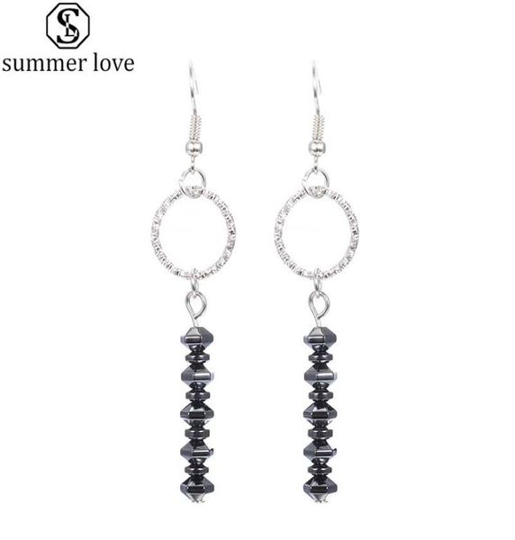 fashion irregular hematite stone beaded drop earrings handmade gold silver copper hoop dangle earrings for women girls jewelryz5689087
fashion irregular hematite stone beaded drop earrings handmade gold silver copper hoop dangle earrings for women girls jewelryz5689087