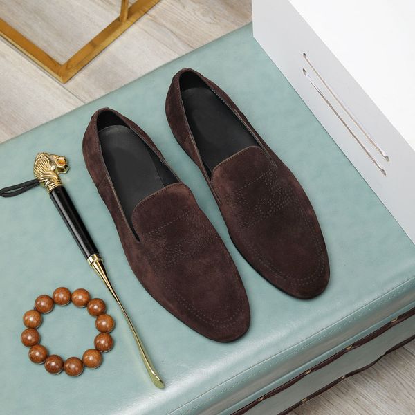 2023 men's dress shoes fashion groom wedding oxfords autumn genuine leather casual loafers men brand designer formal business flats siz, Black
2023 men's dress shoes fashion groom wedding oxfords autumn genuine leather casual loafers men brand designer formal business flats siz, Black