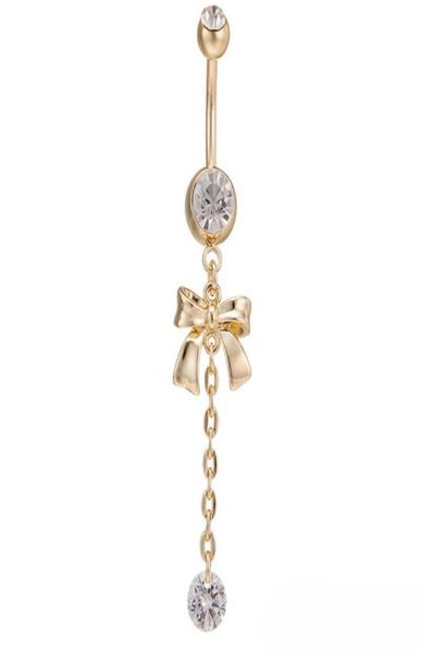bowknot 18k gold plated navel chain cubic zirconia ring percing belly body jewelry piercings belly button rings3763698, Silver
bowknot 18k gold plated navel chain cubic zirconia ring percing belly body jewelry piercings belly button rings3763698, Silver
