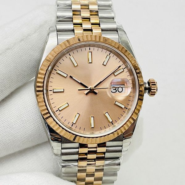 cost-effective men's watch designer watch automatic mechanical movement 41mm watch log series waterproof high-quality men's watch, Slivery;brown
cost-effective men's watch designer watch automatic mechanical movement 41mm watch log series waterproof high-quality men's watch, Slivery;brown
