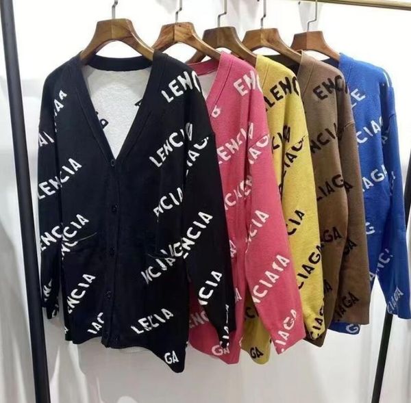 women knitted sweaters casual brand cardigan clothes knit multicolour female long sleeve designer coats, White;black
women knitted sweaters casual brand cardigan clothes knit multicolour female long sleeve designer coats, White;black