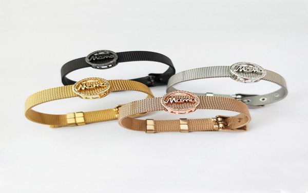 fashion quotmamaquot inspired jewelry watch belt banglecz micro pave round mesh charm for mother gift bracelet bg2681409739, Black
fashion quotmamaquot inspired jewelry watch belt banglecz micro pave round mesh charm for mother gift bracelet bg2681409739, Black