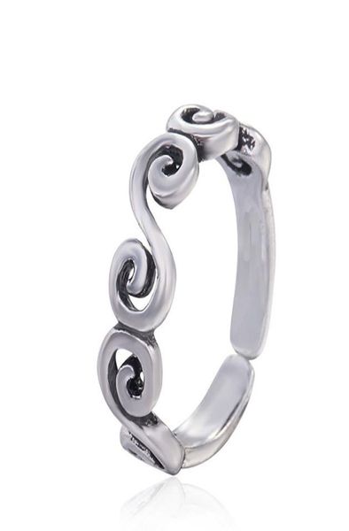 antique silver wave ring for women retro personality open thai handmade jewelry1305787
antique silver wave ring for women retro personality open thai handmade jewelry1305787