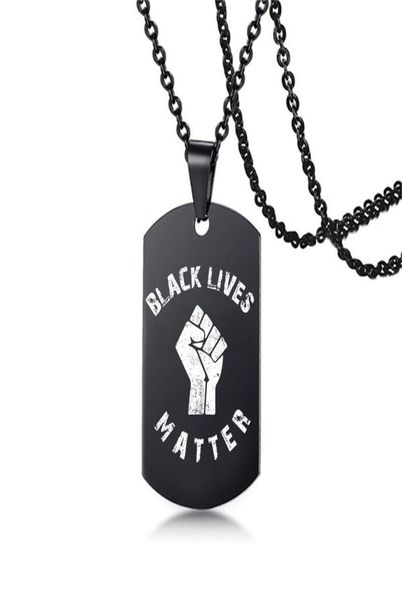 black lives matter necklace hiphop stainless steel pendant necklace protest black military brand necklaces boy jewelry gifts5399456, Silver
black lives matter necklace hiphop stainless steel pendant necklace protest black military brand necklaces boy jewelry gifts5399456, Silver