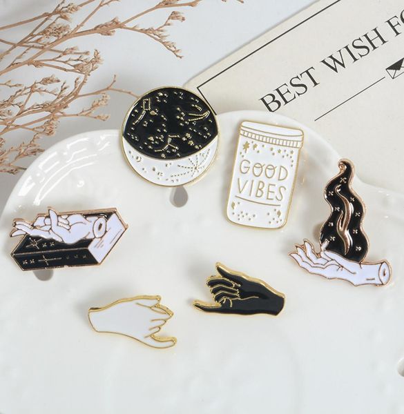 witch hand pins collection constellation moon shadows witchcraft books flame brooches witchy8141358, Gray
witch hand pins collection constellation moon shadows witchcraft books flame brooches witchy8141358, Gray
