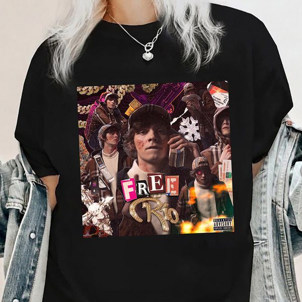 women's tshirt women t shirts og buda russia rapper print short sleeve oneck tee hip hop streetwear female clothes 230707, White
women's tshirt women t shirts og buda russia rapper print short sleeve oneck tee hip hop streetwear female clothes 230707, White