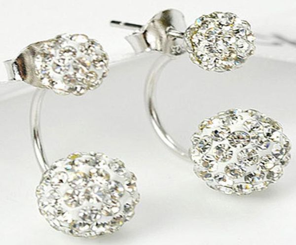 double sided shambala ball stud earrings diamond crystal disco beads earings 925 silver plated fine jewelry for women2582119, Golden;silver
double sided shambala ball stud earrings diamond crystal disco beads earings 925 silver plated fine jewelry for women2582119, Golden;silver