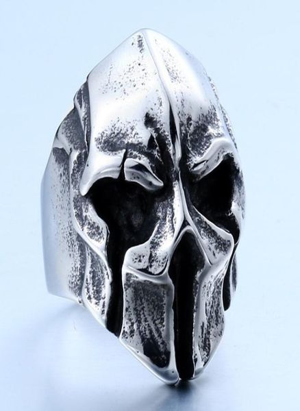 mens jewelry unique punk gothic skull mask stainless steel cool biker vintage ring silver black by mate rings3968515
mens jewelry unique punk gothic skull mask stainless steel cool biker vintage ring silver black by mate rings3968515