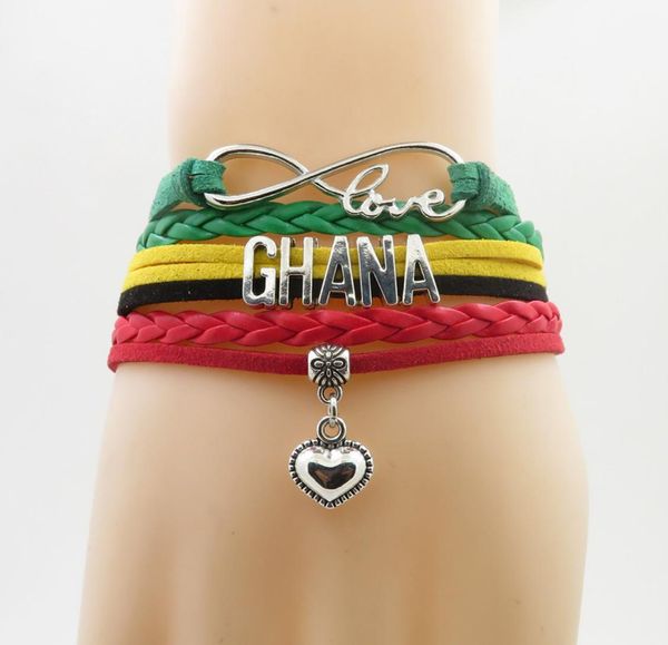 infinity national ghana bracelet heart charm love ghana national flag bracelet bangle for world cup8991738, Golden;silver
infinity national ghana bracelet heart charm love ghana national flag bracelet bangle for world cup8991738, Golden;silver